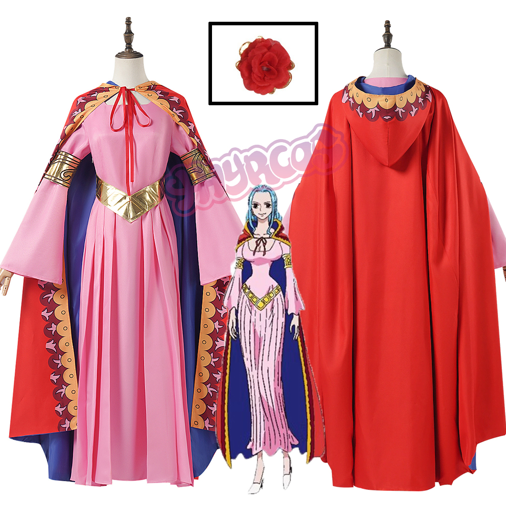 Anime One Piece Merchandise - Anime Princess Vivi Cosplay Costume Onepiece