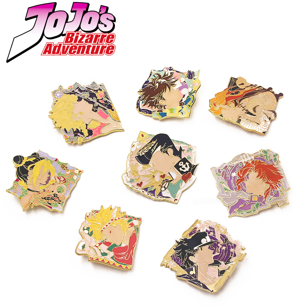 Jojo Anime Merchandise - Anime JoJo Bizarre Adventure Enamel Pins