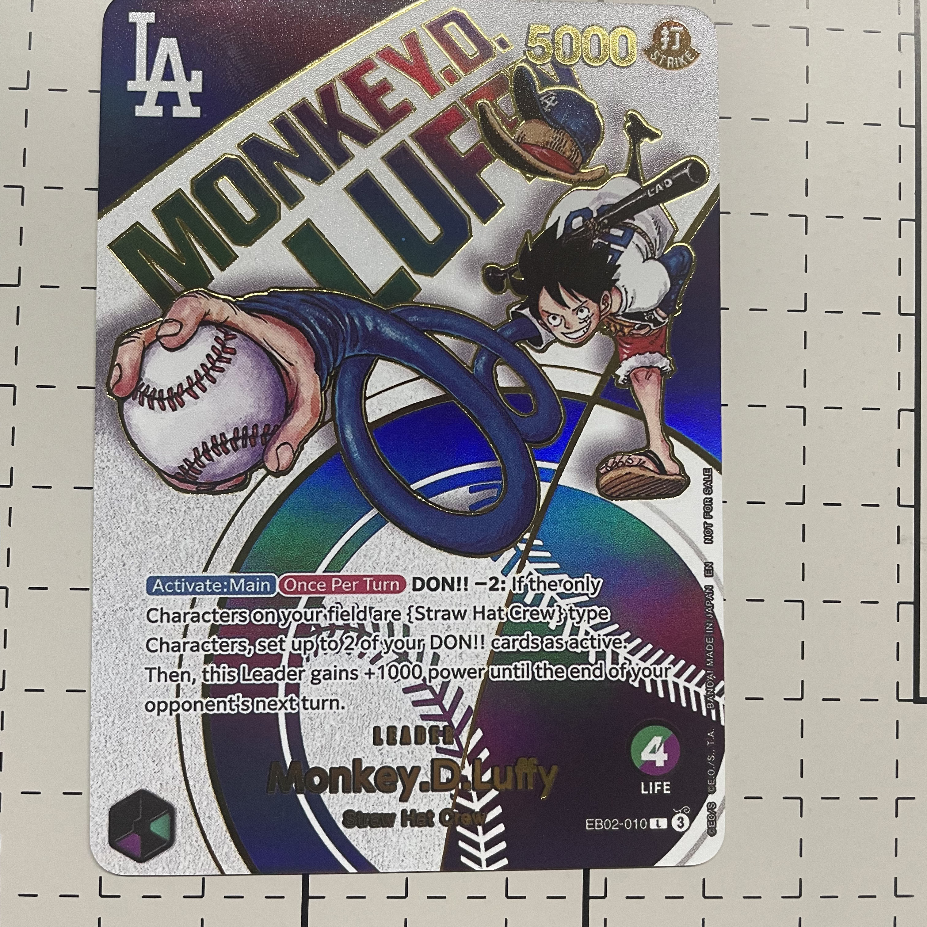 Anime One Piece Merchandise - New English Diy One Piece Baseball