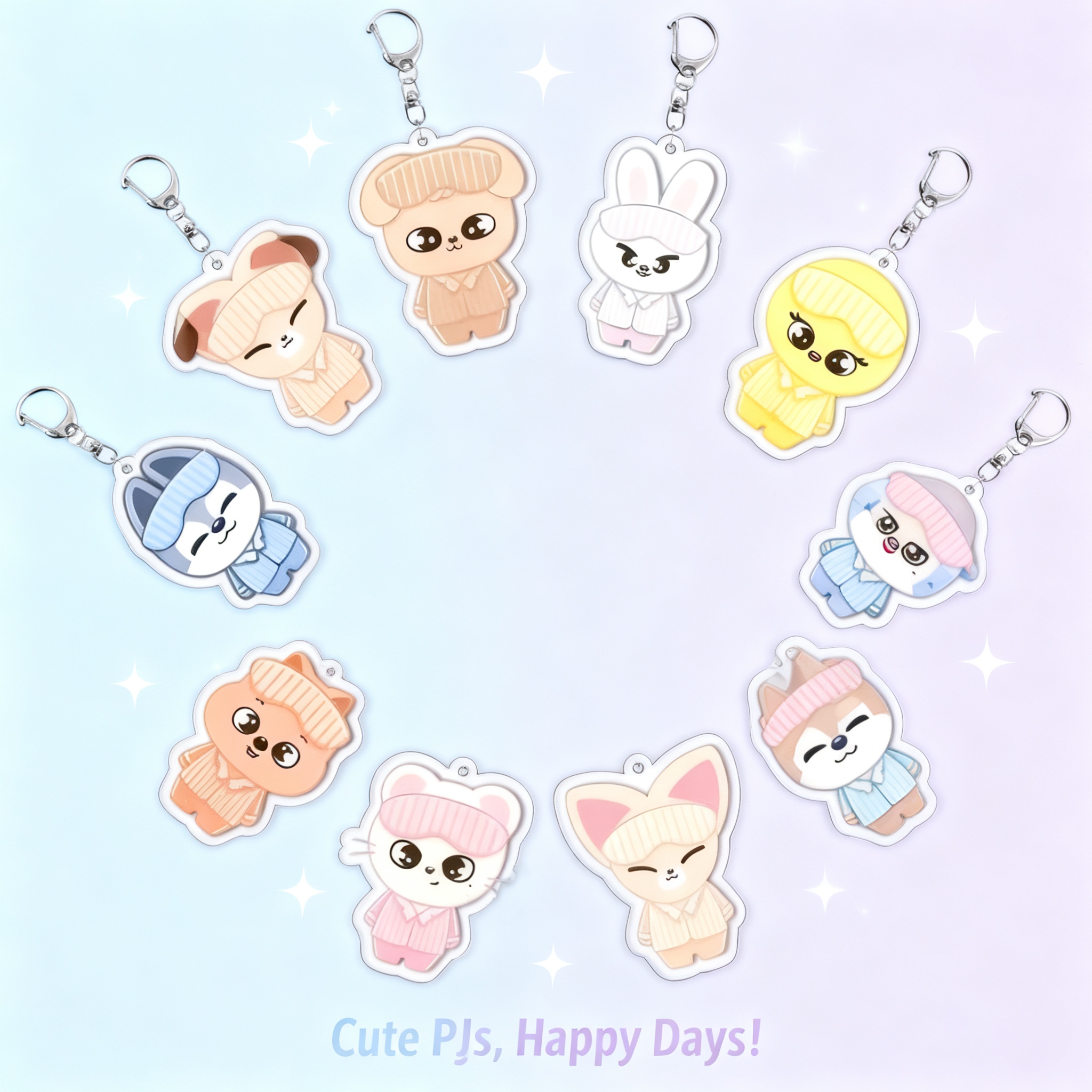 Anime Merchandise Licensing - Stray Kids Kpop Idol Anime Cartoon