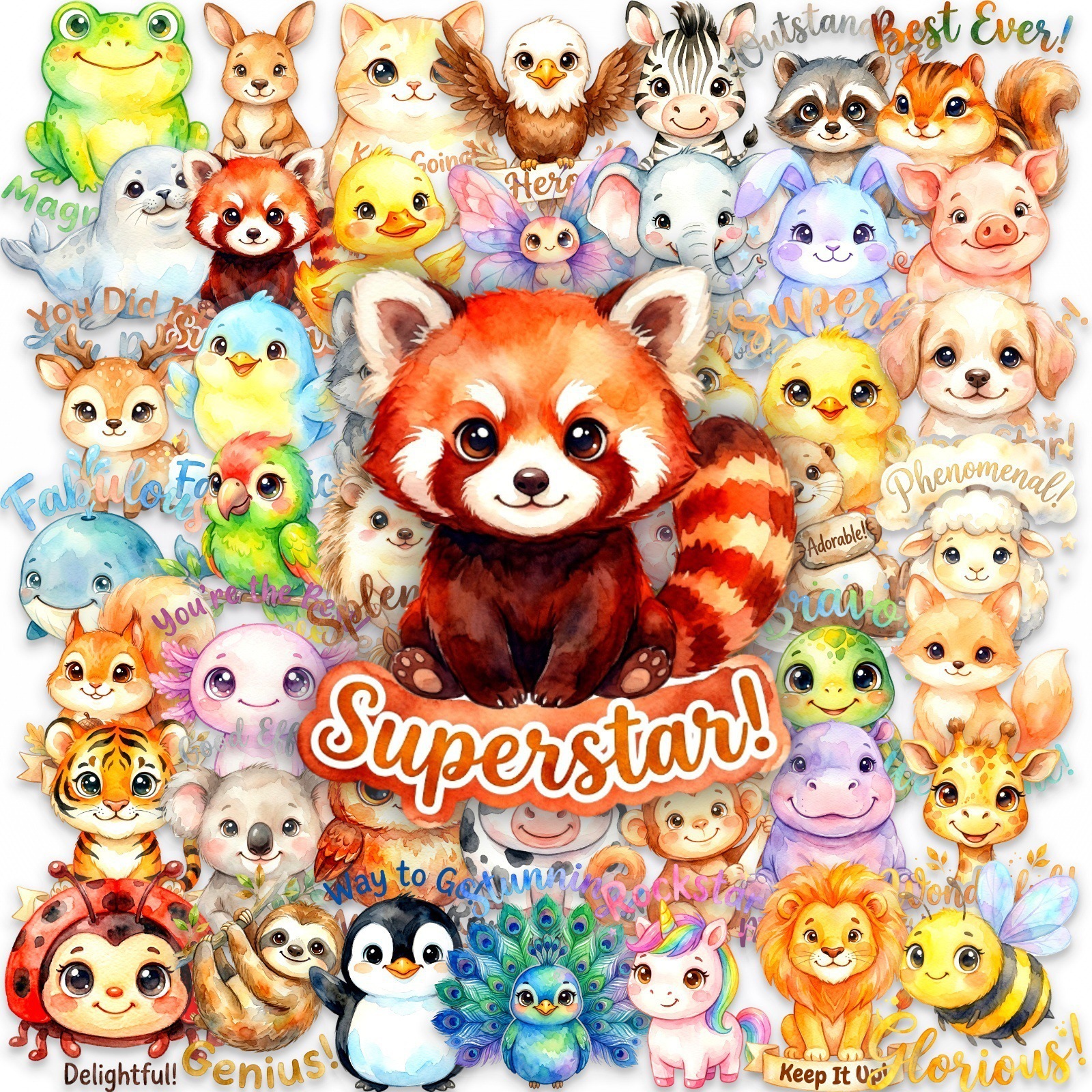 New Arrival 50 Sheets Cute Pet - Sticker Sheet Set 리뷰 및 가격
