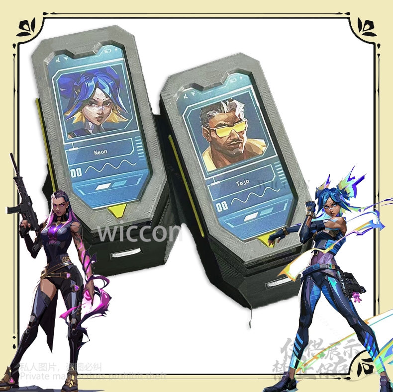 Valorant Agent jett raze neon  - Anime Merchandise Names 리뷰 및 가격