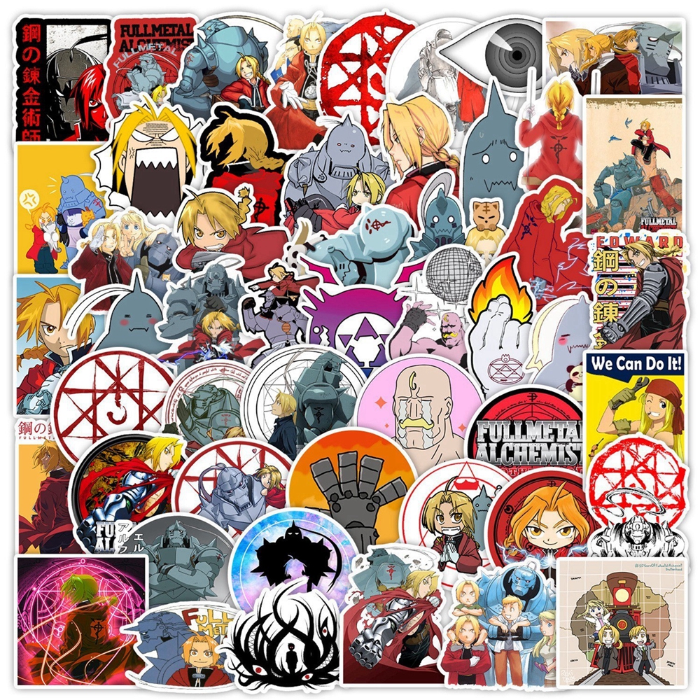 1 Pack Anime Sticker Fullmetal - Sticker Sheet Set 리뷰 및 가격