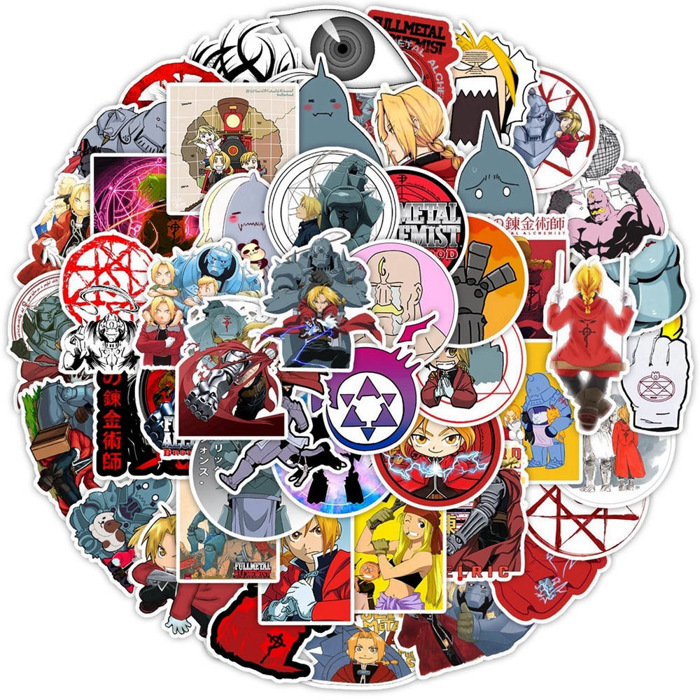 1 Pack Anime Sticker Fullmetal - Sticker Sheet Set 리뷰 및 가격