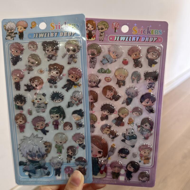 Cartoon 3D Relief Stickers Ani - Anime One Piece Merchandise 리뷰 및 가격