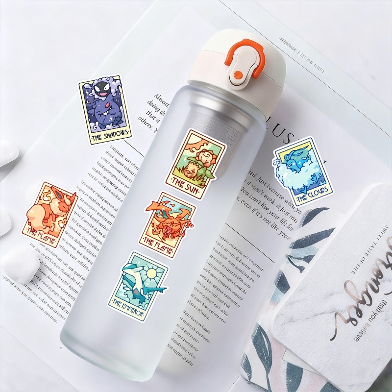 90Pcs/pack Pokemon Eevee Pikac - Sticker Sheet Set 리뷰 및 가격