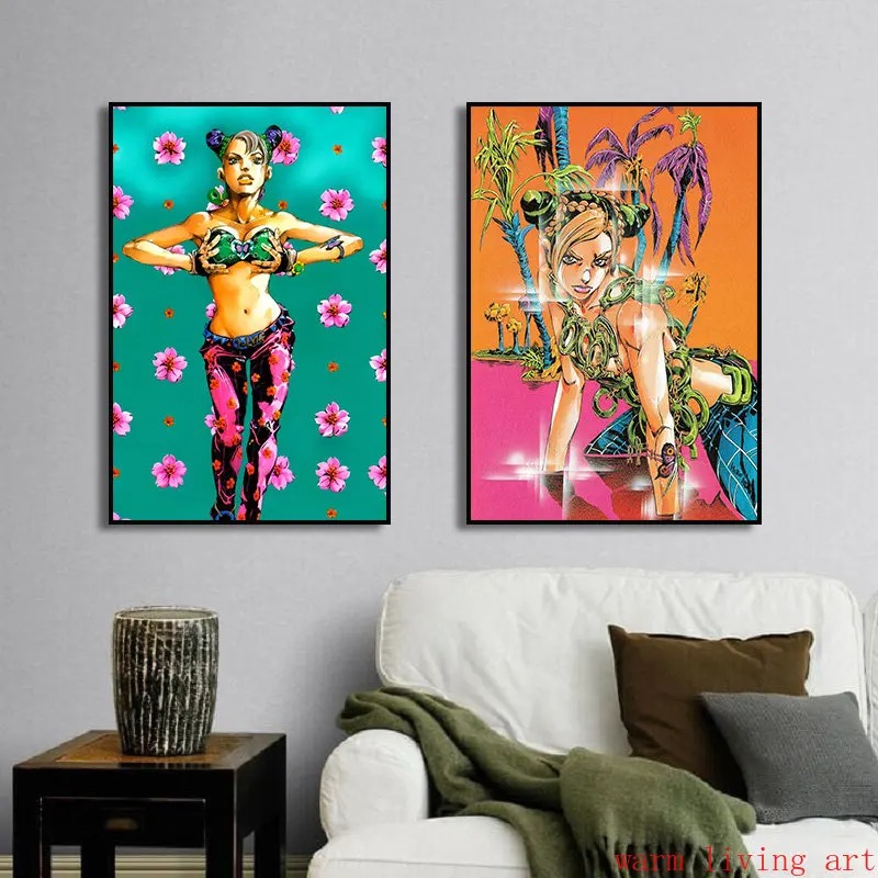 Classic Anime Poster JoJo's Bi - Jojo Anime Merchandise 리뷰 및 가격