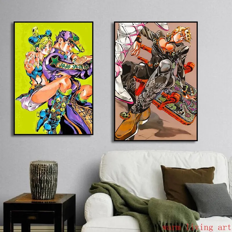 Classic Anime Poster JoJo's Bi - Jojo Anime Merchandise 리뷰 및 가격