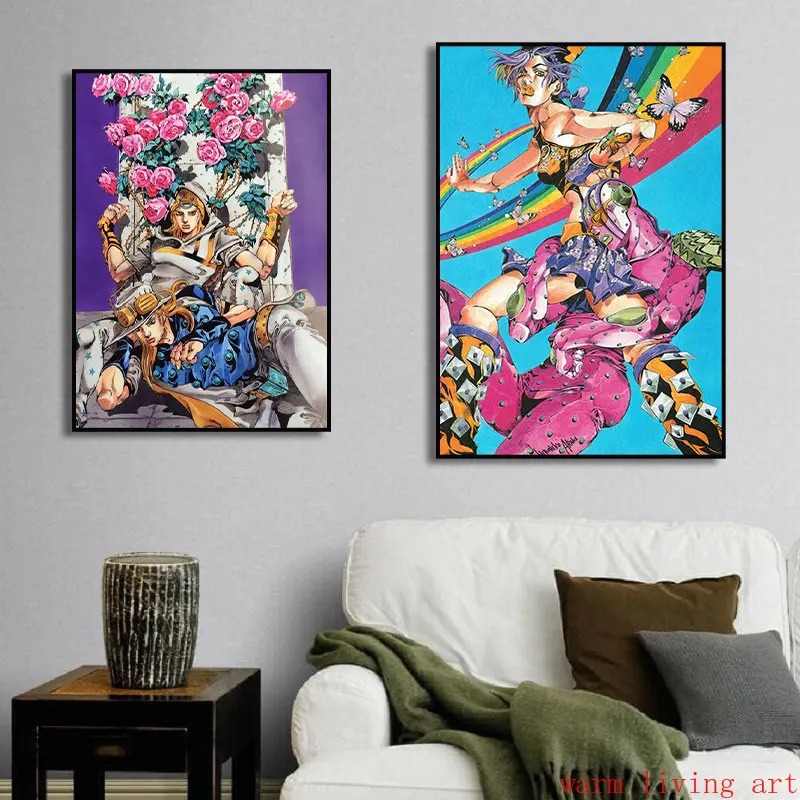 Classic Anime Poster JoJo's Bi - Jojo Anime Merchandise 리뷰 및 가격
