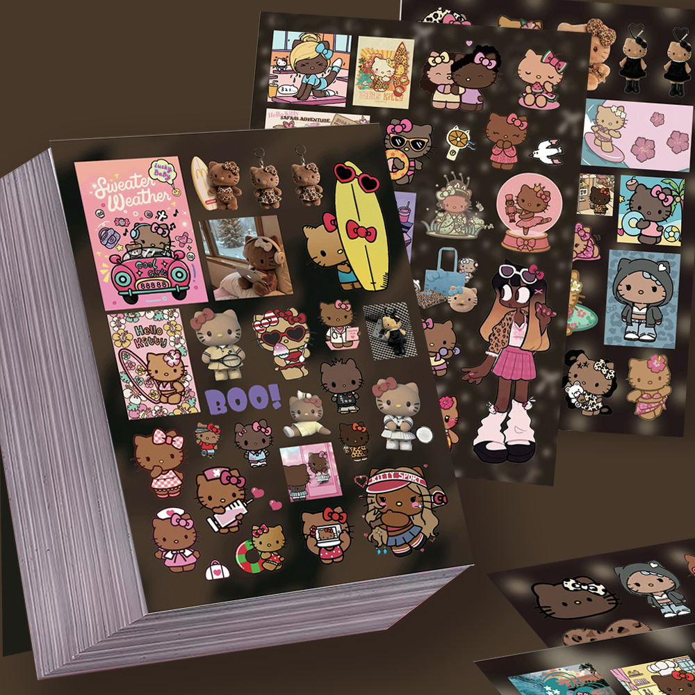 Sanrio Hello Kitty Stickers 8  - Sticker Sheet Set 리뷰 및 가격