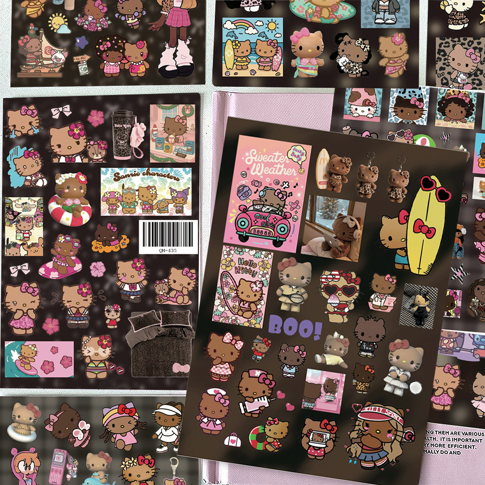 Sanrio Hello Kitty Stickers 8  - Sticker Sheet Set 리뷰 및 가격