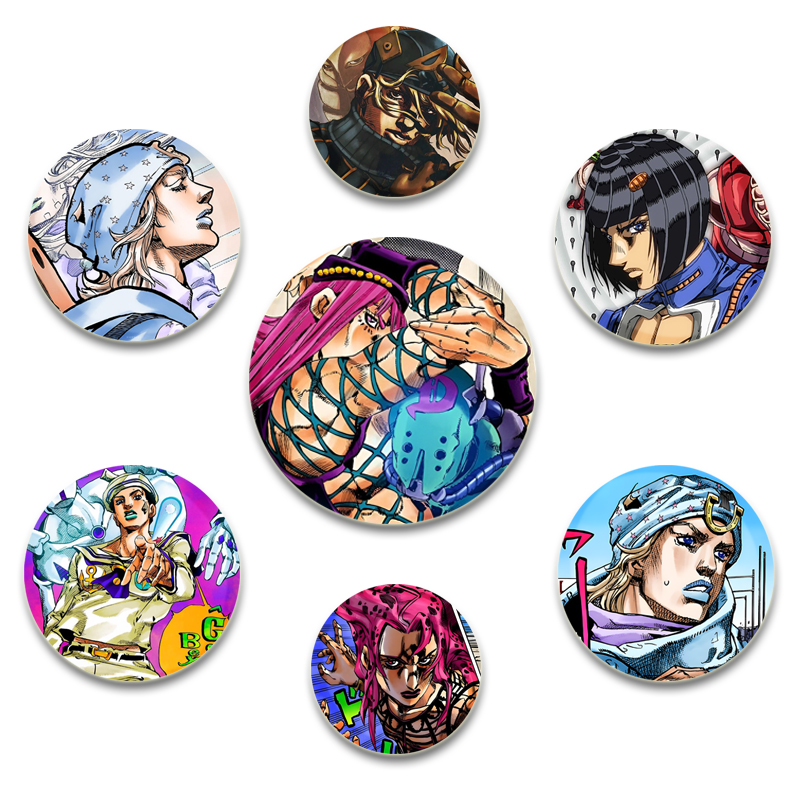 32/44/58mm JoJo Bizarre Advent - Jojo Anime Merchandise 리뷰 및 가격