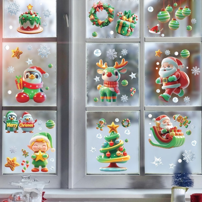 9 Sheets/set of Christmas Tree - Sticker Sheet Set 리뷰 및 가격