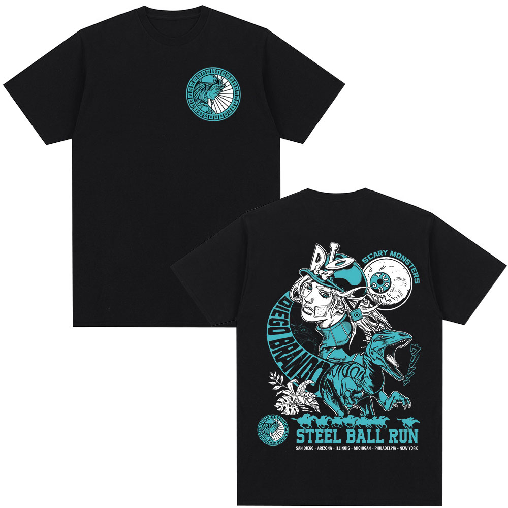 Anime Jojo Bizarre Adventure T - Jojo Anime Merchandise 리뷰 및 가격