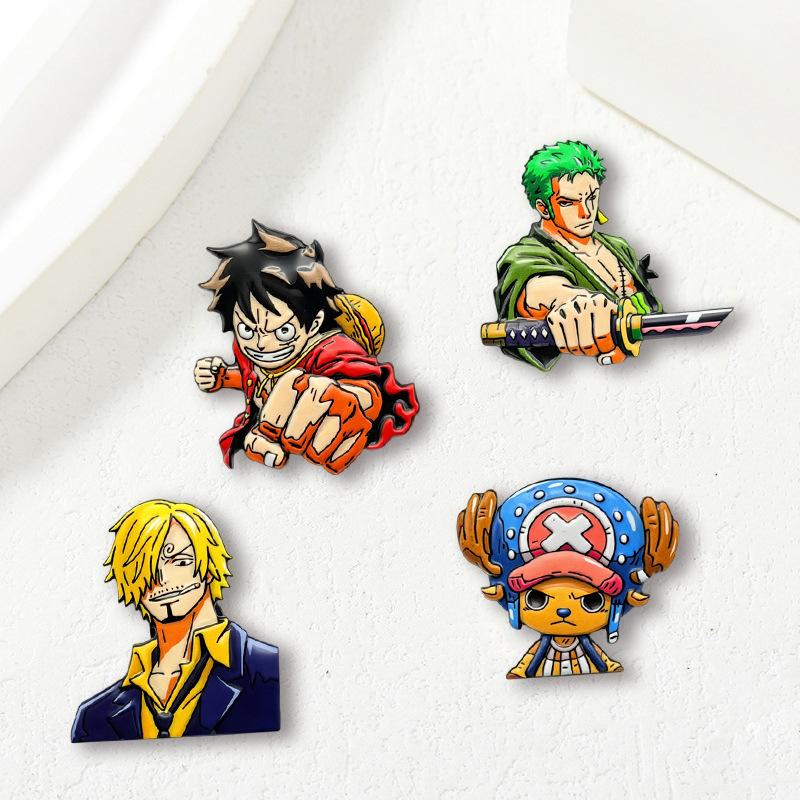4pcs ONE PIECE Cartoon Charact - Anime One Piece Merchandise 리뷰 및 가격