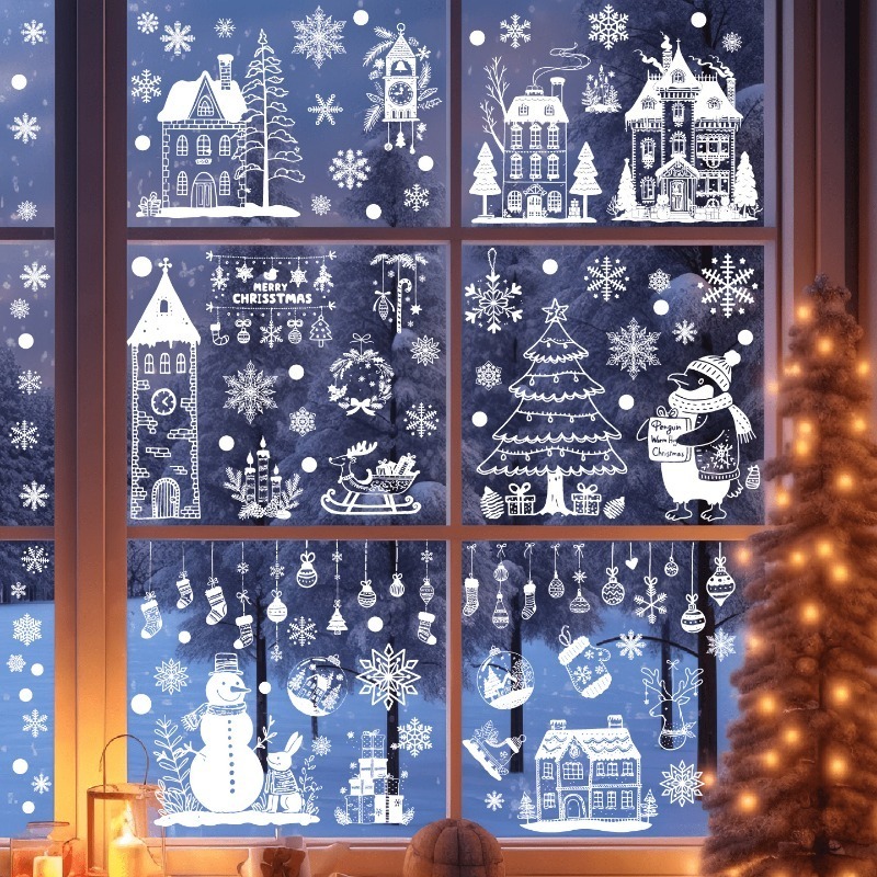 9 Sheets/set of New Christmas  - Sticker Sheet Set 리뷰 및 가격