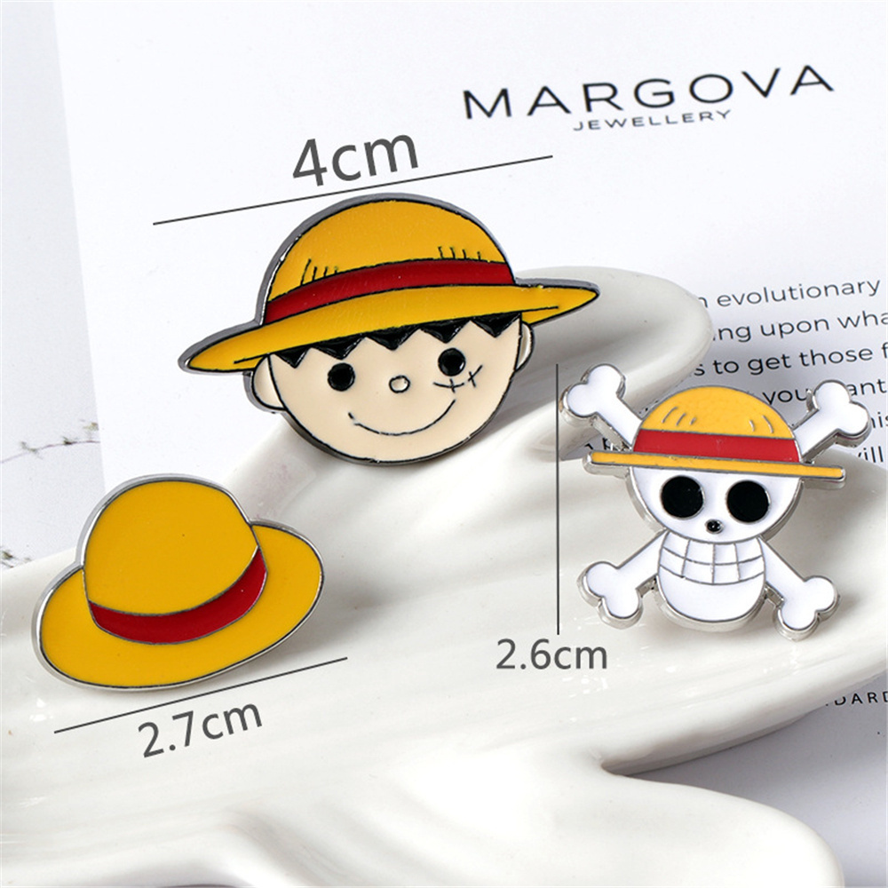 Luffy Brooch Anime One Piece C - Anime One Piece Merchandise 리뷰 및 가격