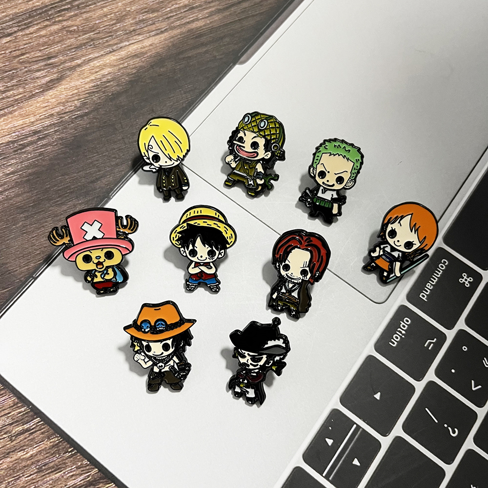 9pcs One Piece Anime Enamel Pi - Anime One Piece Merchandise 리뷰 및 가격