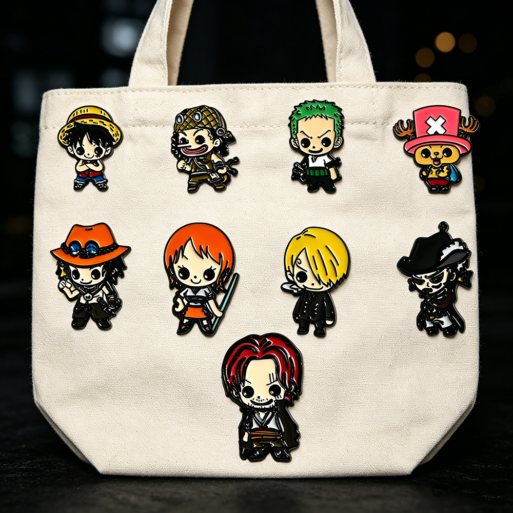 9pcs One Piece Anime Enamel Pi - Anime One Piece Merchandise 리뷰 및 가격