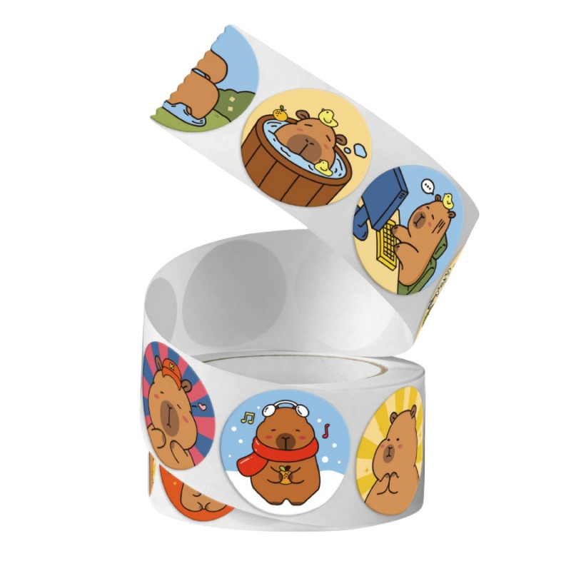 500pcs/pack Capybara Stickers  - Sticker Sheet Set 리뷰 및 가격