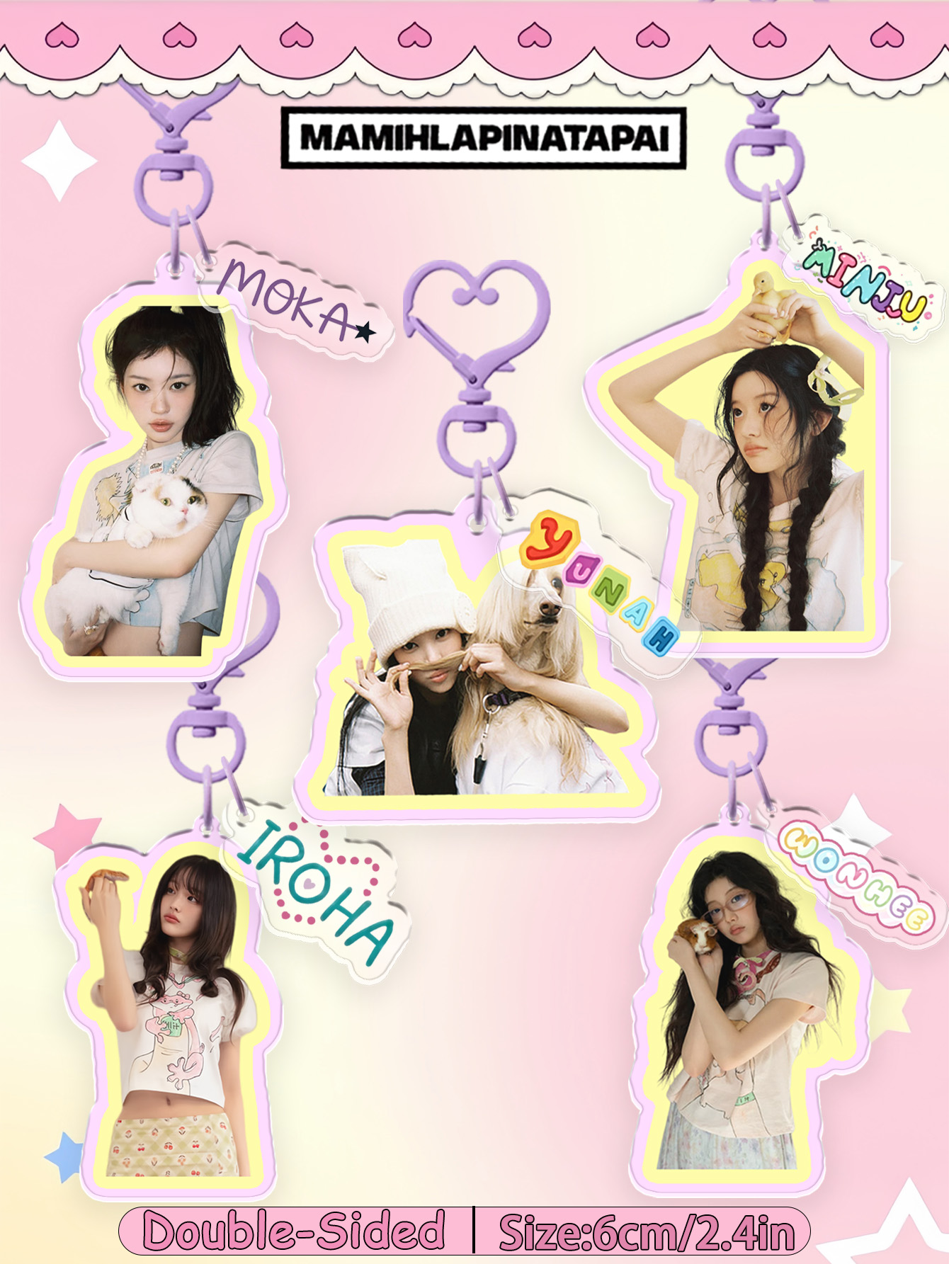 Illit Keychain, Mamihlapinatap - Anime Merchandise Names 리뷰 및 가격